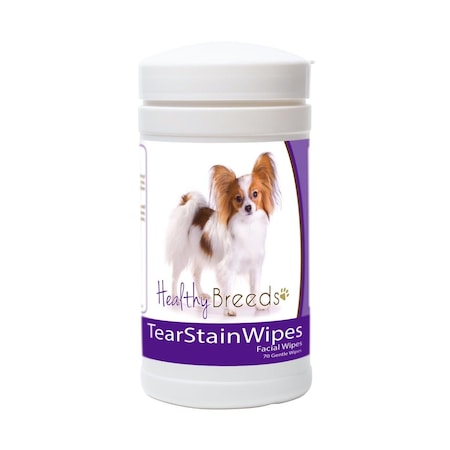 Pamperedpets Papillon Tear Stain Wipes PA3487527